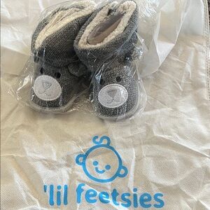Gray Bear Kids Boots
